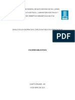 Universidade Federal DE Mato Grosso DO SUL (UFMS) (INFI) Instituto DE Física - Laboratório DE Física F I Prof° DR. Heberton Wender DOS Santos