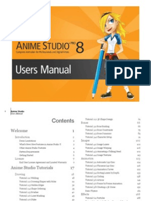 Anime Studio 8 Manual
