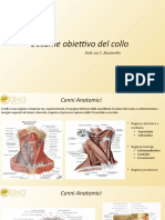 L'esame Obiettivo Del Collo: Dott - Ssa C. Bozzarello