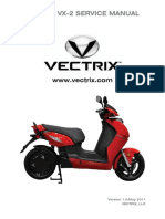 Vectrix Vx-2 Service Manual: Version 1.0/may 2011 Vectrix, LLC