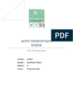 Audit Energetique Mairie: Etude: Audit Phase: Rapport Final Indice: B Date: JUILLET 2019