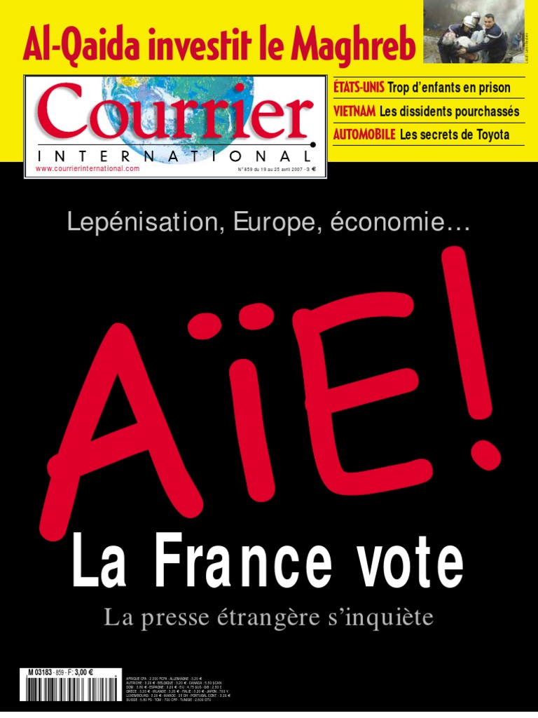 CI N° 859 - Aïe La France Vote, PDF, Journaux
