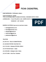 Ficha Cadastral