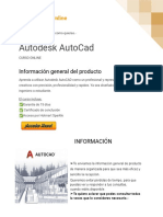 Autodesk Autocad: Información General Del Producto
