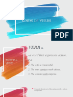 Kinds of Verbs