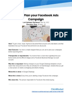 SOP075 - How To Plan Your Facebook Ads Campaign