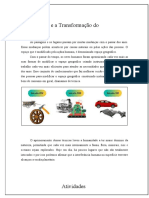 A Tecnologia e A Transformação Do Espaço - 9º Ano