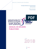 Manual de Difusión Publicitaria: Psicología Publicitaria y Comportamiento Del Consumidor