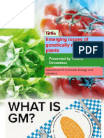 Genetically Modified Plants