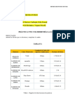 Curso: Quimica Laboratorio Integrantes:: Chávez Carbajal, Erly Ronal Gil Bolaños, Yajara Nicoll