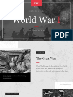 WW1 World War 1 Free Presentation Template by Slidecore 3xt41w