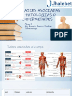 3 Raices Asociadas A Patologias o Enfermedades