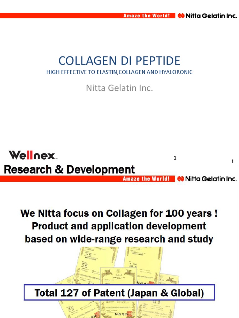 Collagen Di Peptide Nitta Gelatin Inc PDF