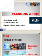 2.1 Choosing A Hotel