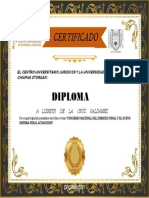 Certificado Foro Virtual