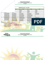 Horário de Aula - Eja 2023: Etapa