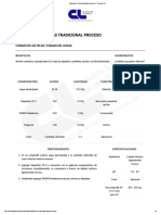 Suavizante de Telas Tradicional Proceso Frío - Formulas LAR