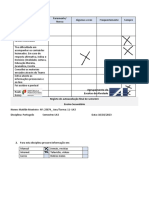 Ficha Semestral de Autoavaliação - ES