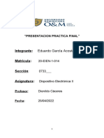 Integrante: Eduardo García Acosta Matricula: Sección: Asignatura