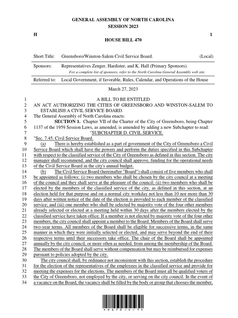 House Bill 470 PDF Employment Lawsuit