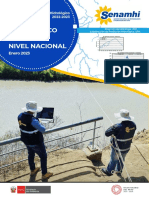 Boletín Hidrológico Mensual A Nivel Nacional Ene - 2023