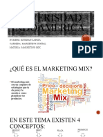 Univerisdad Indoamerica: Nombre: Esteban Zapata Carrera: Marketing Digital Materia: Marketing Mix