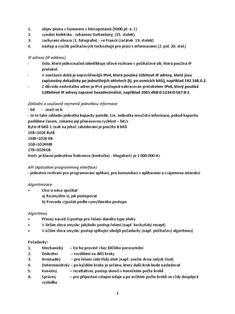 Zkouska Itk U Pana o | PDF