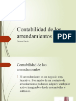 Contabilidad de Los Arrendamientos