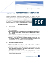 Contrato de Prestacion de Servicios Comisión