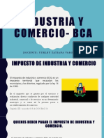 Industria Y Comercio-Bca: Docente: Yurley Tatiana Vargas Casadiego