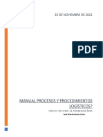 MANUAL PROCESOS DISTRIBUCION SENA