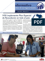 Boletín Informativo: IVSS Implementa Plan Especial