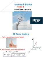 Mechanics I: Statics: Force Vectors - Part B