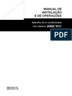 RWEYQ-T - IOM - 4PPT347465-2A - Installation Manuals - Portuguese