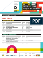 Programação Completa - Rio de Janeiro