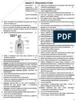 Summary 3 - Endocrine System