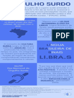 Libras - Infográfico - o Orgulho Surdo - Alícia Calegari de Oliveira e Bianca Nunes Bustamante