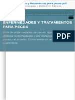 Enfermedades Y Tratamientos para Peces Enfermedades Y Tratamientos para Peces