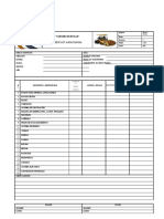 Check List Asfaltadora: "Consorcio Inclan"