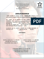 Carta de Residencia Limpia