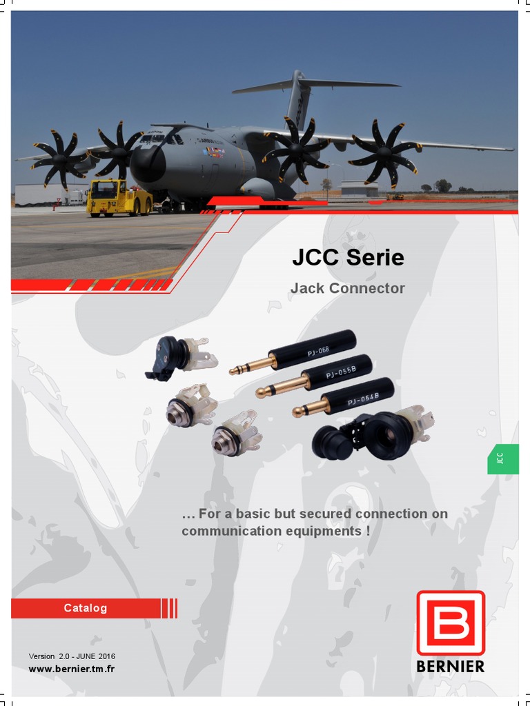 JCC Series Jack Connectors | PDF | Electrical Connector | Electricity