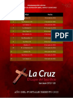 Programación Ventas Altares LA CRUZ 2022