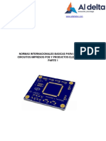 Normas Internacionales Básicas para Diseño de Circuitos Impresos PCB Parte1