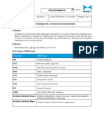 PSEE-ALMXJZ-0005 Investigacion y Comunicacion de Incidentes