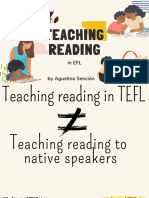 TEACHING READING SKILLS AND STRATEGIES EFL