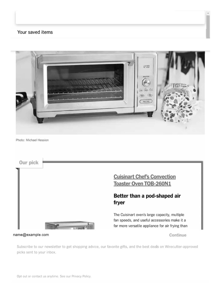 Convection Oven Air Fryer PDF