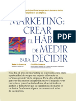 Larocca, R. & Saracco, C. (2007) - Marketing Crear El Habito de Medir para Decidir
