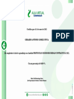 Certifica Que El 11 de Enero de 2023: Maria Zuli Montealegre Rojas Jefe Departamento Gestión de Talento Humano