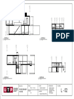 Rose Seidler House: Corte A-A 1 Corte B-B 3