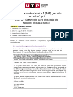 S03. s2 - Tarea Académica 1 (TA1) - Versión Borrador-1.pdf S03. s1 - Estrategia para El Manejo de Fuentes: El Mapa Mental
